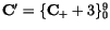 ${\tt\bf C}'=\{{\tt\bf C}_++3\}_0^9$
