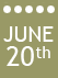 Date 20th June