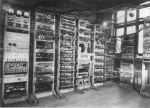 Figure 1. The Manchester Mark 1 prototype, circa April 1949.