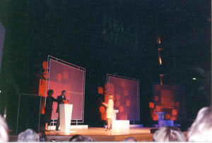 Tom Kilburn and Lady Williams Switch On the Replica Baby