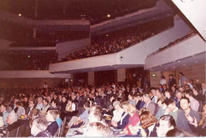 The Packed Audience Awaiting the Start in the Bridgewater Hall