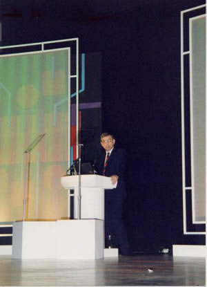 Peter Cochrane gives a Presentation